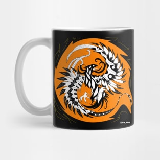 The Phoenix bird rising ecopop Mug